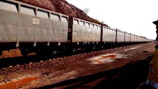 The heaviest and longest train in the world 10km [upl. by Cantu]