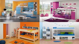 Tendances Déco 2022 Chambre double pour enfants  30 idées pour une chambre partagée [upl. by Meirrak]