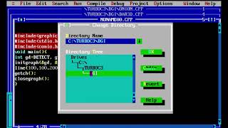 Program not running  No compiler error  Why and how to resolve  Turbo C C  Computer Graphics [upl. by Schonfield]