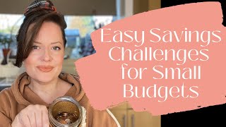 4 Savings Challenge Ideas For Low Incomes  Small Budgets  2022 UK  Single Mum Finances UK [upl. by Kcire]