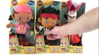 Jake and the Never Land Pirates Talking Plush Dolls [upl. by Minna]