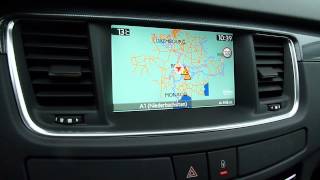 Peugeot 508 SatNav [upl. by Anyal]