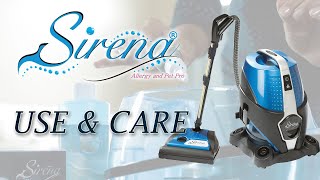 Sirena Cleaning System Use amp Care [upl. by Gleeson]