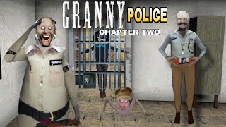 Granny Chapter 2 door escape Police 🚨Granny grandpa aur hawaldar babyspider mode full gameplay [upl. by Nirrep]