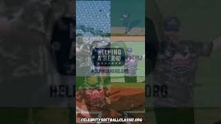 Celebrities and Veterans One Night Coed Softball for a Good Cause youtubeshorts veterans life [upl. by Townsend]