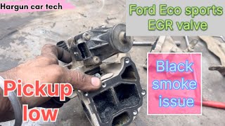 FORD Eco Sport EGR valve cleaning amppickup low by Harguncar [upl. by Kenna]