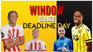 Sunderland Transfer Dead Line Day Window [upl. by Smaj]