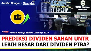 Dividen UNTR vs PTBA Saham Mana Yang Lebih Menarik Untuk Dividen Investing Simak Analisanya [upl. by Aninahs]