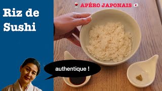 Faire le riz pour Sushi méthode sûre  recette facile  apéro japonais  酢飯 [upl. by Dewhirst]