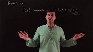 Maths for CAT Part 1A Introduction to Remainders Basic Concepts [upl. by Ermanno]