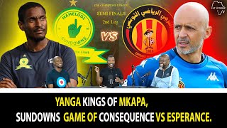 Build Up amp Preview of the Sundowns vs Esperance amp Al Ahly vs Mazembe Semi Finals [upl. by Notrub]