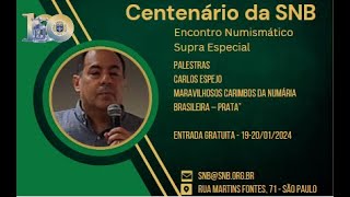 Centenário da SNB  convite a Palestras [upl. by Ellary215]