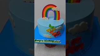 Rombo cake design decoration viralshort shorts [upl. by Eimas]