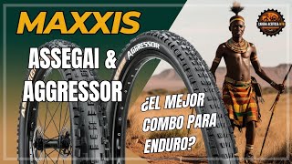 🔥 ¿El Mejor combo ENDURO  Cubiertas MAXXIS ASSEGAI amp MAXXIS AGGRESSOR [upl. by Allveta]