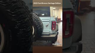 2023 Ford Bronco Heritage Edition at Dealer [upl. by Shipp]