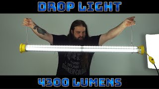 Drop Light with Inline Ballast  4300 Lumens  120V AC  50 163 Cord [upl. by April]