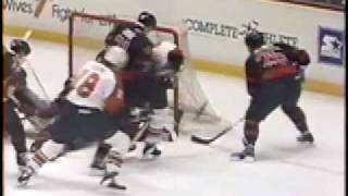 ERIC LINDROS GOALS [upl. by Eilesor]