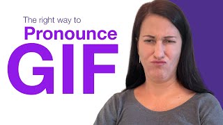 Are you doing it wrong The right way to say GIF [upl. by Asenav]