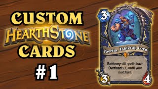 Continuing Trumps Legacy Custom Hearthstone Cards 1 [upl. by Hajan190]