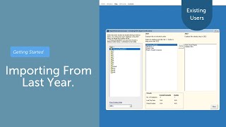 Importing from a Previous Year  Existing Users  Thesaurus 2022 [upl. by Epuladaug869]