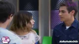 Violetta 2 Leon discute com Violetta e Diego defende a Capitulo 32 [upl. by Suravat]