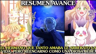 0🔅SU HERMANO LE ARREBATO SU VIDA pero reencarno como la diosa bebe MÁS PODEROSA  Manhwa Resumen [upl. by Zul]