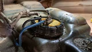 Vw transporter t5 fuel pump replacement [upl. by Mcclain]