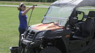 Octane Ridge Lexan Windshields  Care and Maintenance Video [upl. by Anekam]