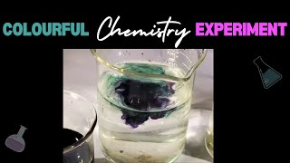 Interesting Chemistry Experiments  Change in Colors Reactions Colorful Reactions in Chemistry 2024 [upl. by Atikam825]