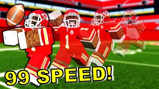 I Gave XAVIER WORTHY 99 SPEED in Football Fusion 2 [upl. by Susanne]