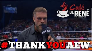 Rene Dupree REACTS to AEW DYNAMITE RATINGS [upl. by Ardnasac95]