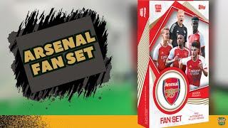 202324 Topps Arsenal Fan Set Bemutató [upl. by Mahgem]