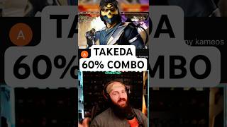 Takeda 60 Damage Combo  Mortal Kombat 1 [upl. by Lleihsad]