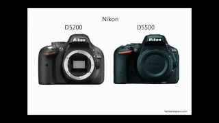 D5200 vs D5500 [upl. by Hally]