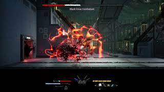 The Devil Within Satgat Black Crow Combatant BOSS FIGHT [upl. by Notsud]