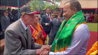 LIEUTENANT GENERAL PC NAIR DIRECTOR GENERAL ASSAM RIFLES VISITS NEPAL [upl. by Myrvyn734]