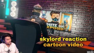 skylord reaction animation video 😱😱  i love youtube for 5k subscriber ❤️😘😘 [upl. by Soigroeg]