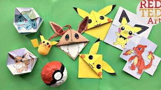 5 Fun Pokemon DIYs amp Crafts [upl. by Phi]