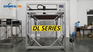 High extrusion industrial fast 3d print machine large printing size 1000mm 3d printer Dowell3d [upl. by Nedarb]