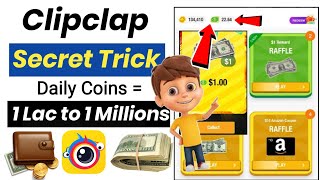 Clipclaps App Coins Trick  Clipclaps New Update  Online Earning App [upl. by Euphemia]