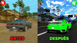 El NUEVO Gta San Andreas ANDROID REMASTERIZADO 2023 Super Mod De Gráficas V21 [upl. by Eelloh]