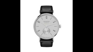 Nomos Glashütte Tangente Neomatik 39 Platinum Grey Reference 143 4K Watch Review [upl. by Mace]