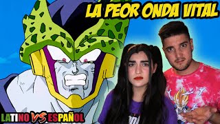 ESPAÑOLES REACCIONAN A DRAGON BALL LATINO VS ESPAÑOL 💥GOHAN LE DEVUELVE EL KAMEHAMEHA A CELL💥🐲DBZ🐲 [upl. by Tab52]