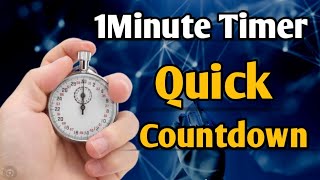 1 Minute TimerQuick CountdownBoost Productivity160seconds countdown clock timerStopwatch 60sec [upl. by Marlen]