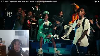 41 CYPHER 2  Kyle Richh Jenn Carter TaTa Dee Billz amp Jay Gelato Ambitious Reacts [upl. by Atinuhs644]