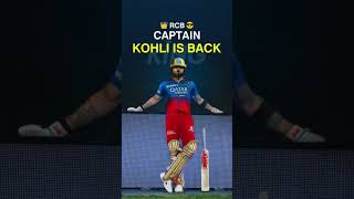 RCB captain is back vk fans like kare cricket [upl. by Ritch889]