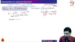 32 Absorption in Semiconductors [upl. by Vite]