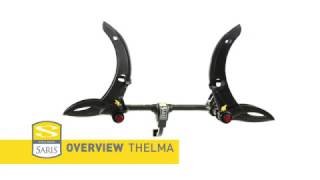 Saris Thelma platform hitch bike rack demonstration [upl. by Llennol]