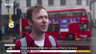 UK Elections  Mixed feelings over Labour Party victory [upl. by Ihcehcu]