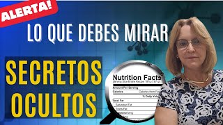 5 TRUCOS para CONTROLAR TU PESO usando la FDA etiqueta de alimentos [upl. by Niajneb]